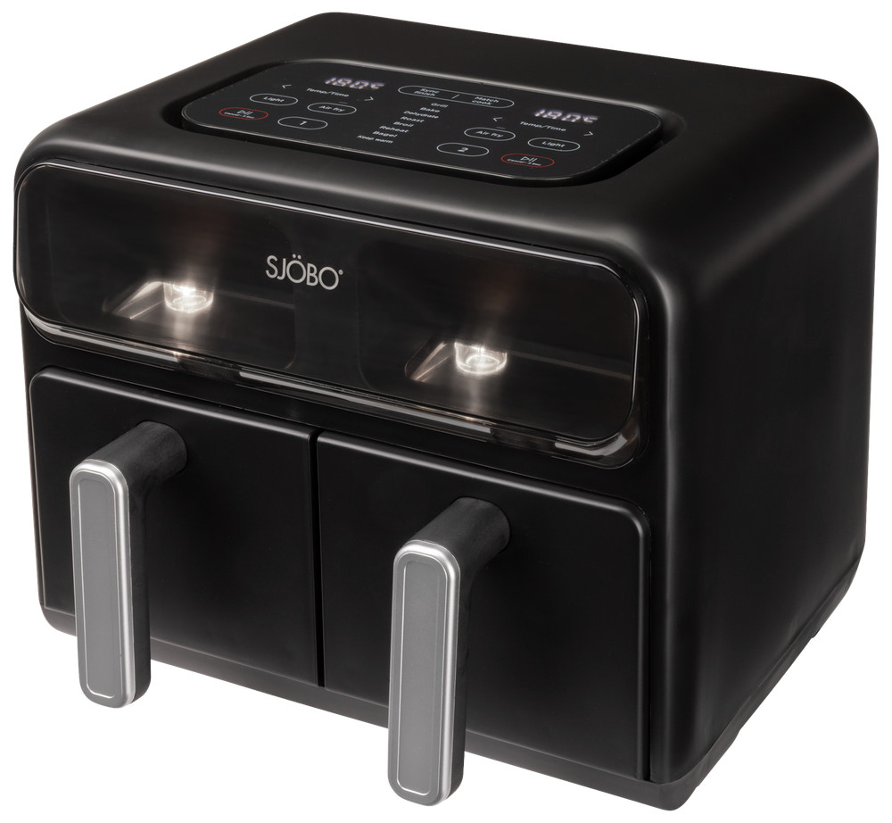 SJÖBO Airfryer 2 x 4L 2400W