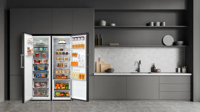 Wasco Fryseskab F272BLC - sort billede 3