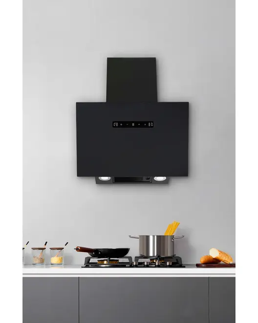 Wasco Emhætte TV13K60BL sort 60 cm billede 2