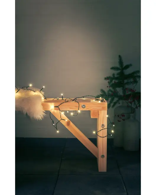 Nowel Lyskæde 80 LED varmhvid billede 4