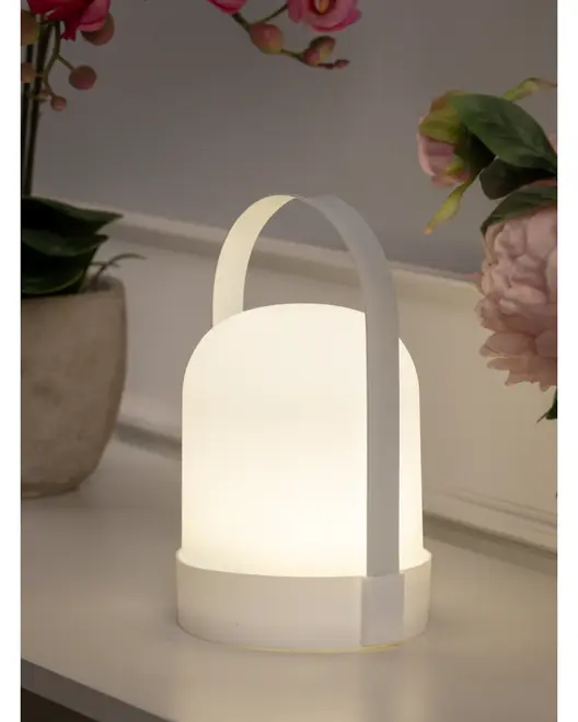 Amphion Bordlampe hvid - H21 cm billede 4