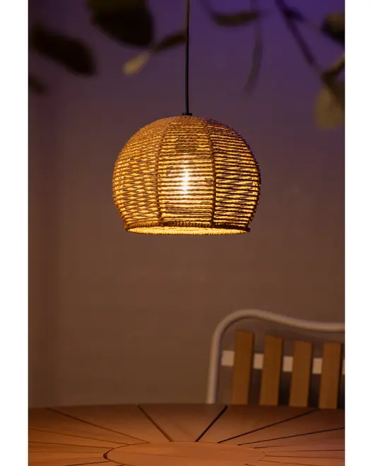 Amphion Loftslampe natur reb - Ø21 cm billede 4
