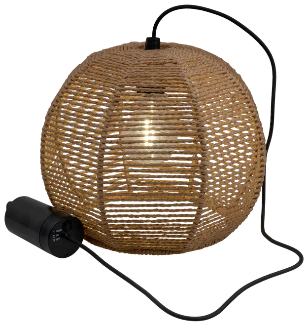 Amphion Loftslampe natur reb - Ø25 cm billede 1