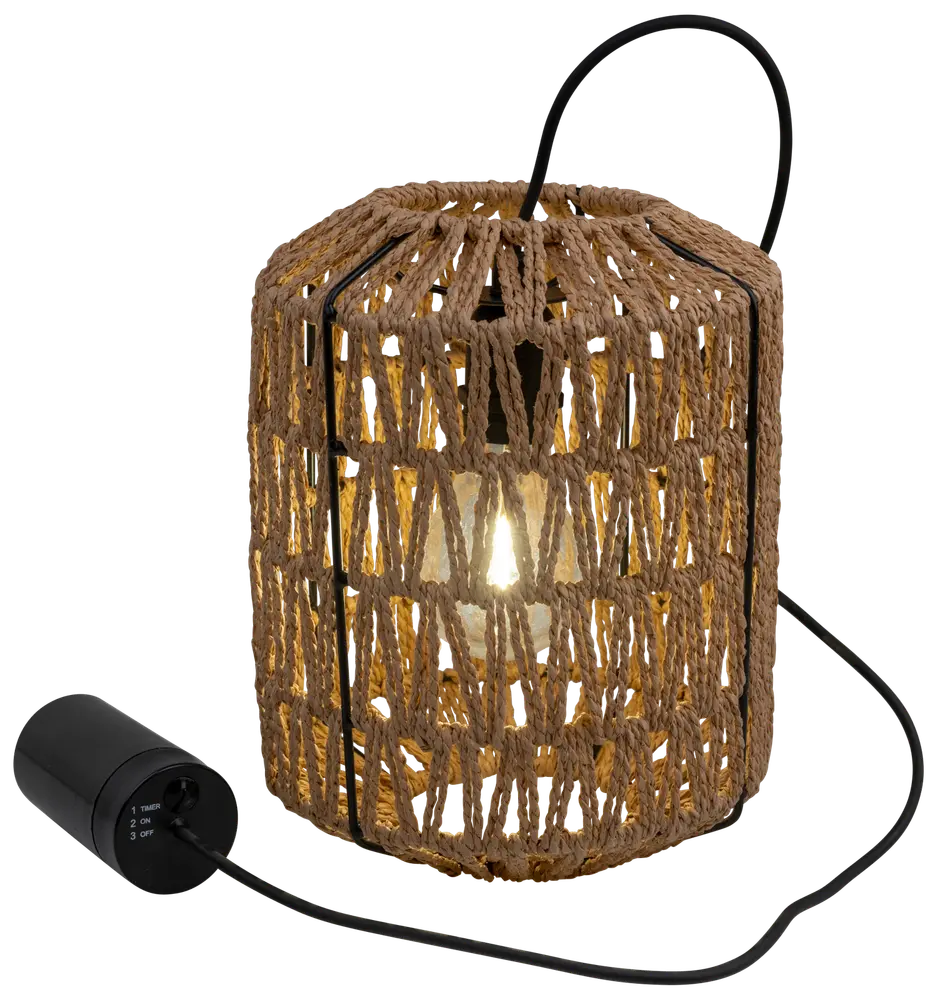 Amphion Loftslampe natur reb - Ø18 cm billede 2