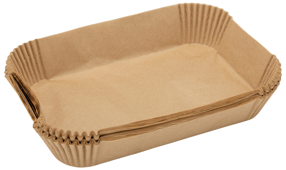 SJÖBO Papirform til airfryer 22 x 14 cm 50 stk.