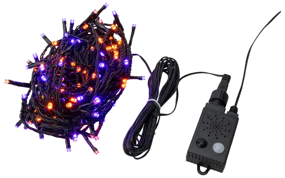 LED lyskæde med uhyggelige lyde billede 2