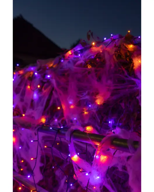 LED lyskæde med uhyggelige lyde billede 4