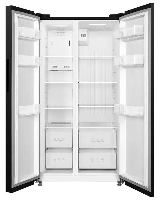 Wasco Amerikaner køle/fryseskab KFA553LSS billede 4