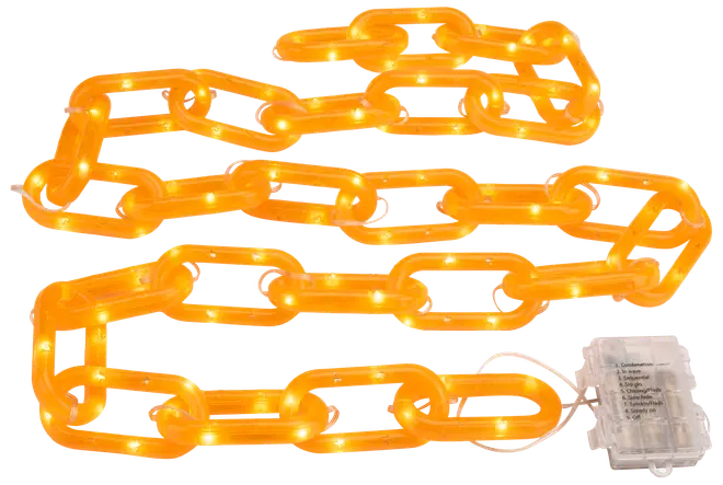 Halloween LED-lyskæde - 2 meter billede 1