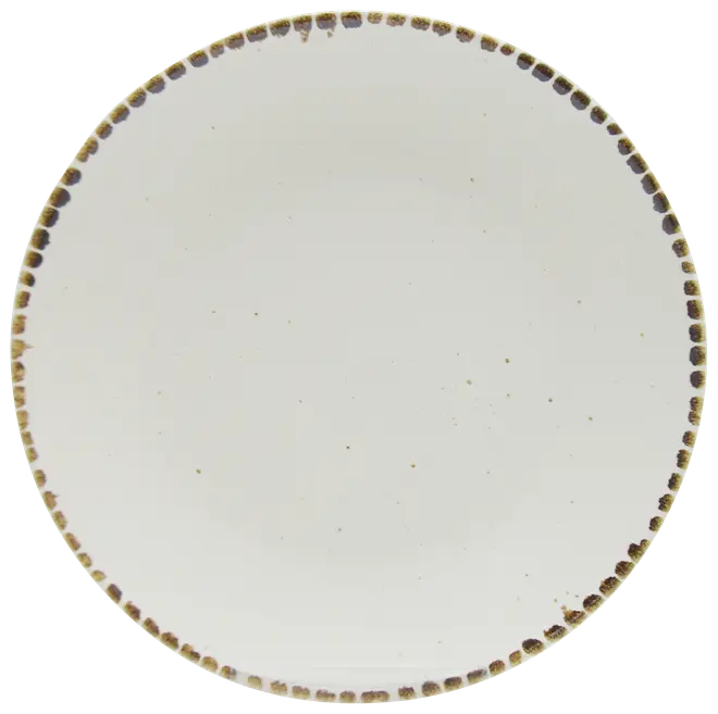 Stentøjstallerken Vega Ø20 cm - creme billede 3
