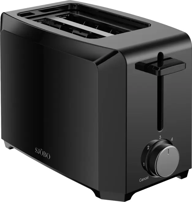 Sjöbo Brødrister 650 W - Sort billede 1