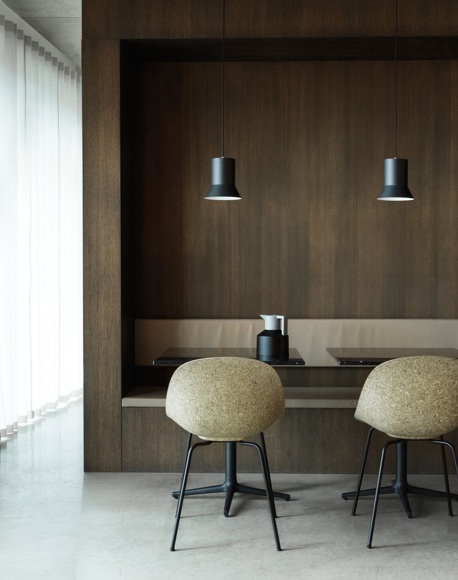 Hat Lamp Medium pendel sort billede 3