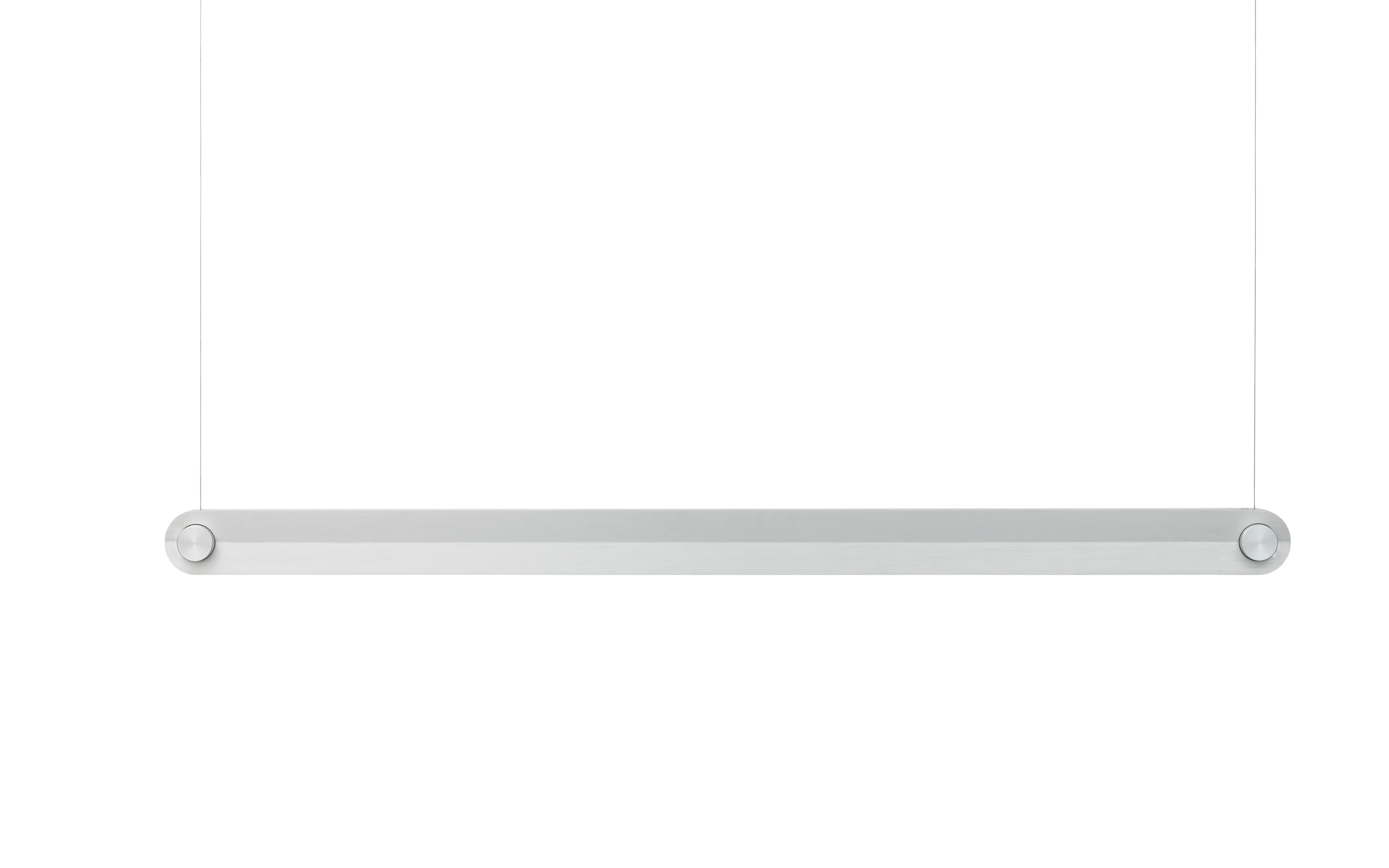 Dim Linear LED pendel børstet aluminium billede 1