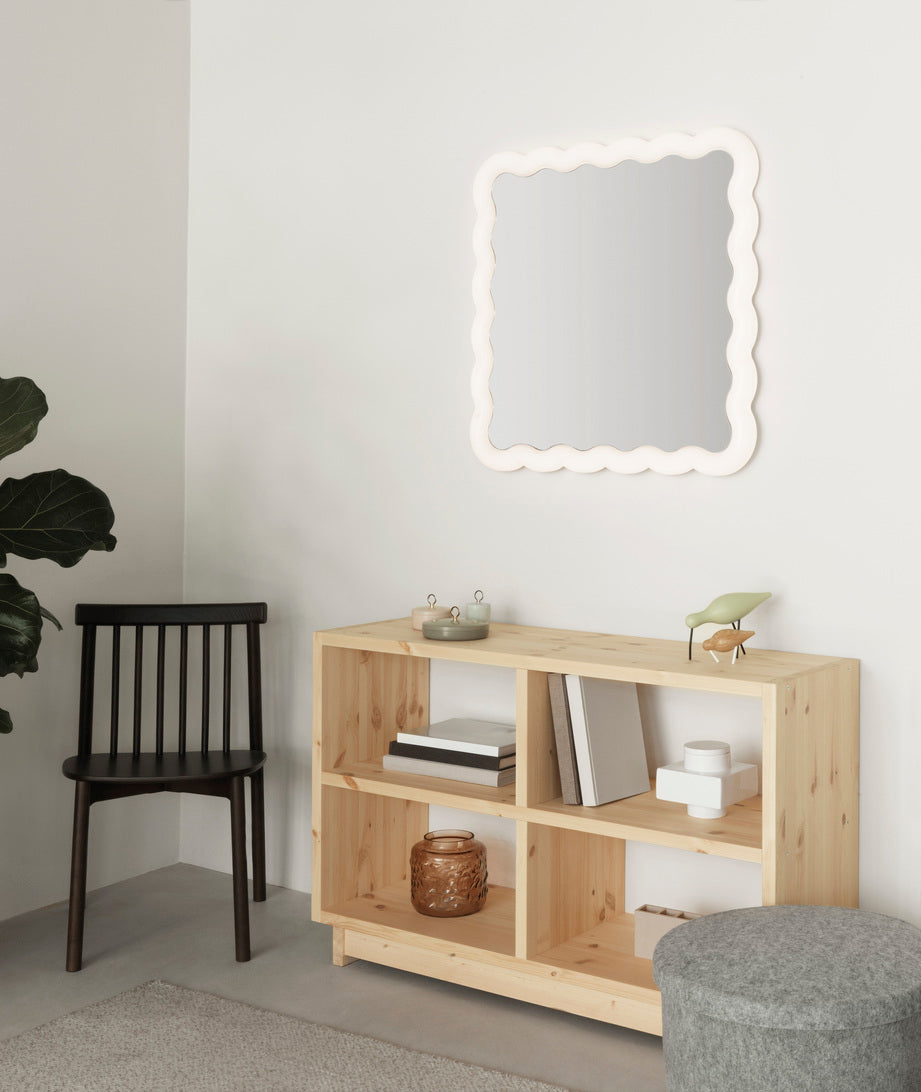 Illu Spejl 80x80 LED væglampe billede 3