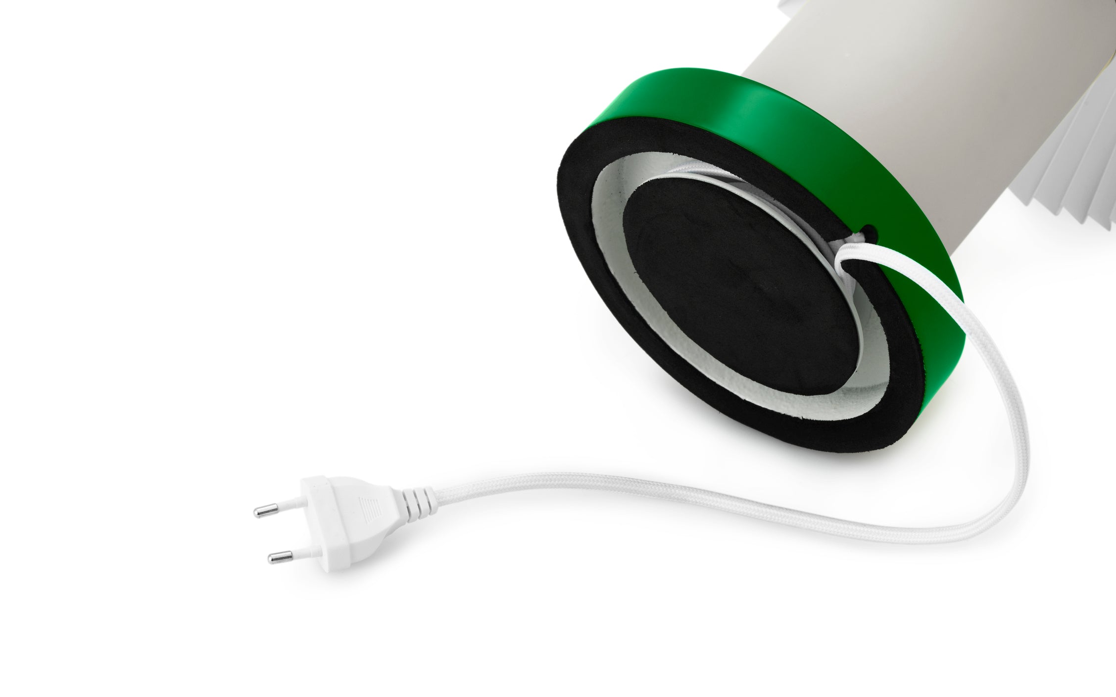 Cellu lysegrøn bordlampe billede 2