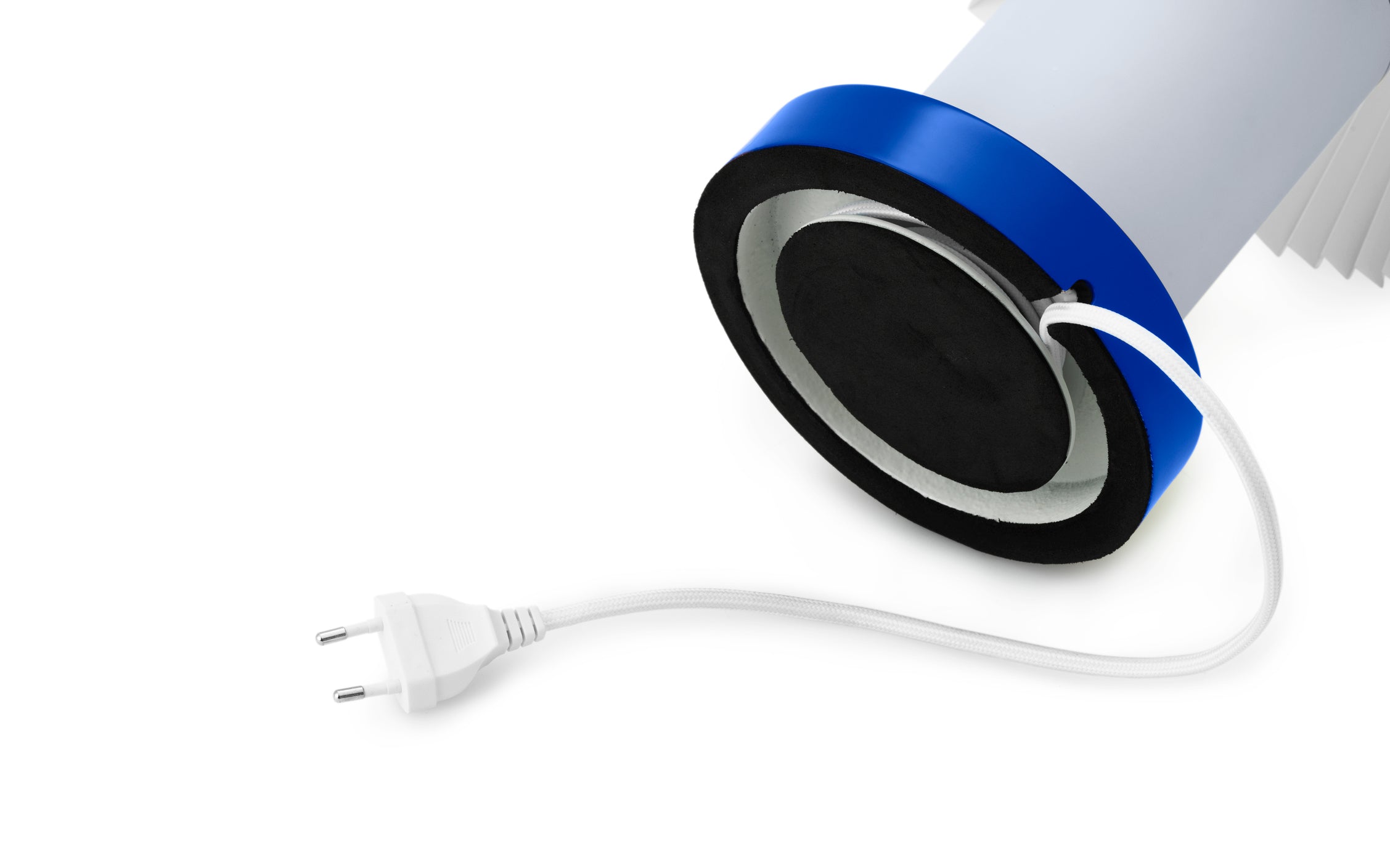 Cellu lyseblå bordlampe billede 2