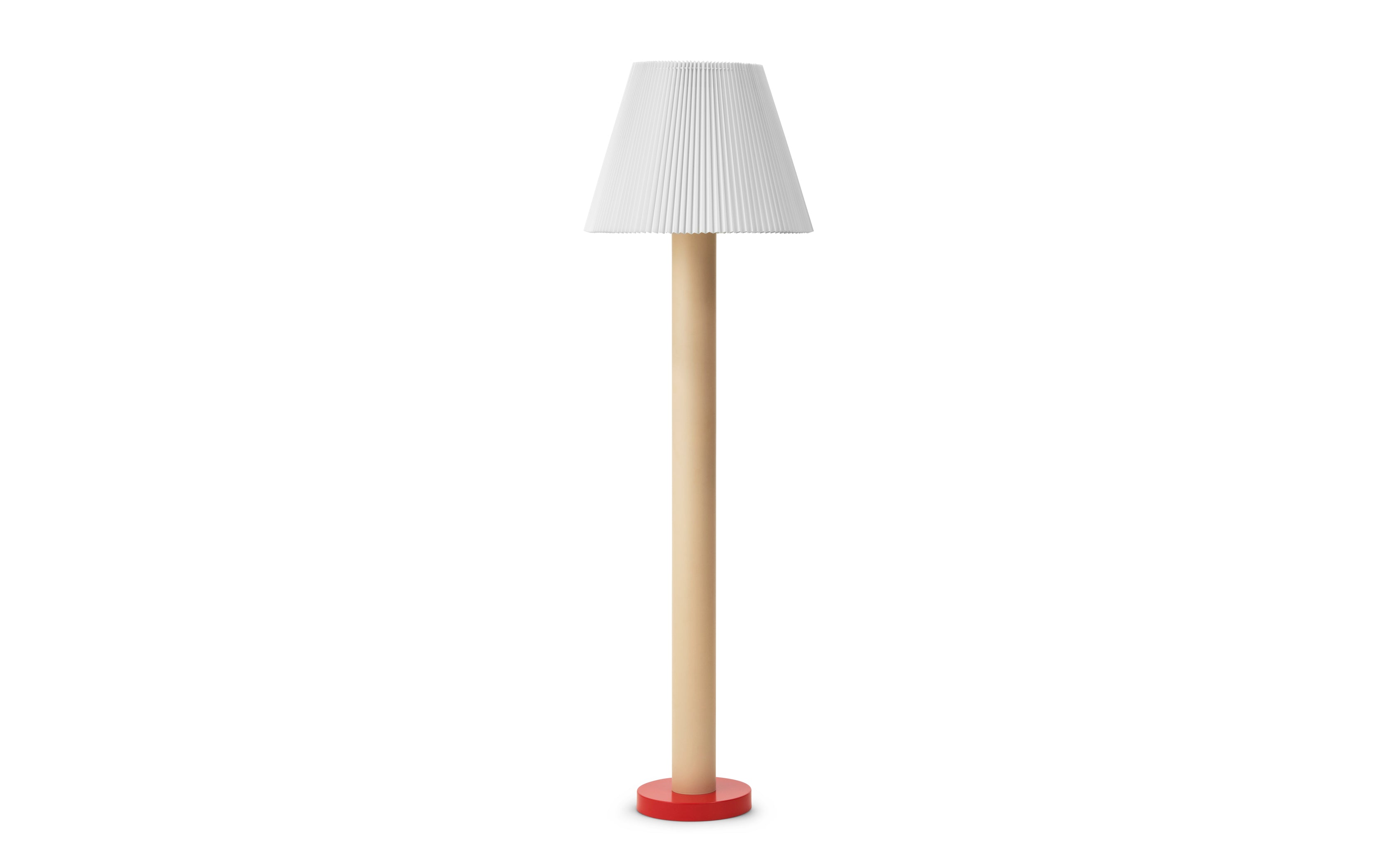 Cellu sandfarvet gulvlampe billede 1