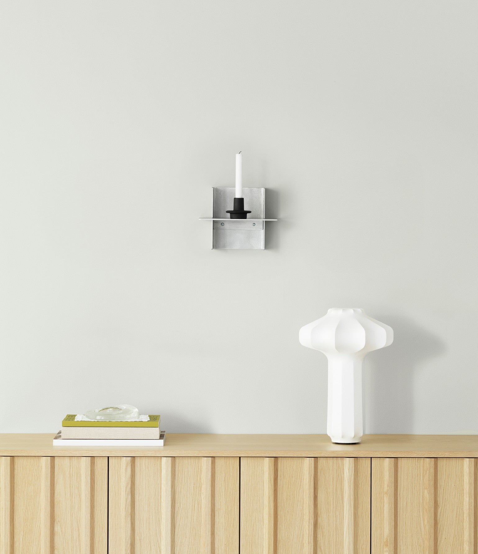 Phantom Ø29.5 hvid bordlampe billede 3