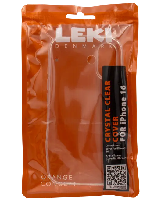 Leki Denmark Clear Cover - iPhone 16 billede 1