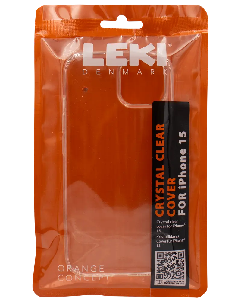 Leki Denmark Clear Cover - iPhone 15 billede 2