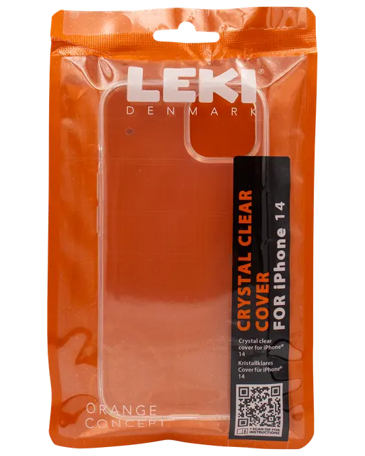 Leki Denmark Clear Cover - iPhone 14 billede 1