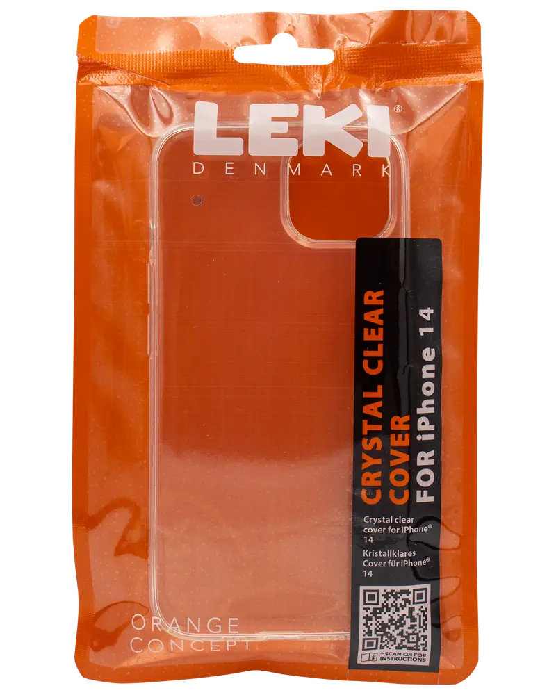 Leki Denmark Clear Cover - iPhone 14 billede 2
