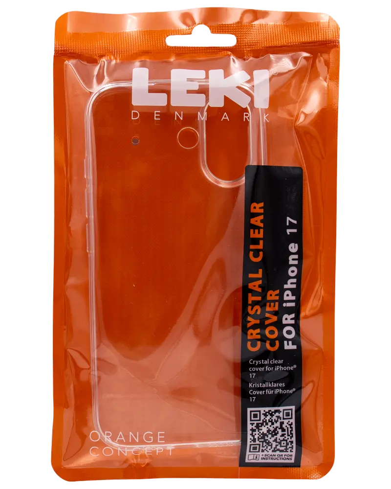 Leki Denmark Clear Cover - iPhone 17 billede 2