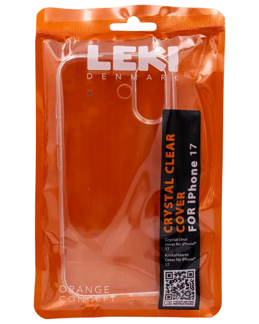 Leki Denmark Clear Cover - iPhone 17 billede 1