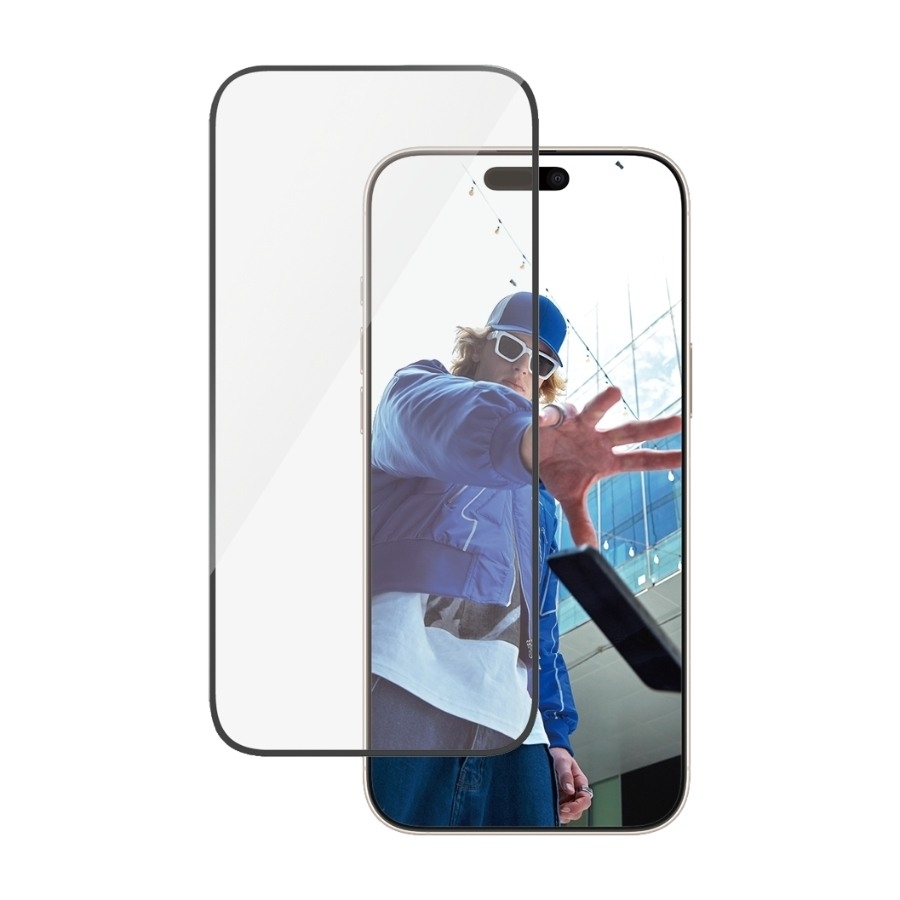PanzerGlass iPhone 16 Pro Max skærmbeskytter Ultra-Wide Fit med applikator billede 1