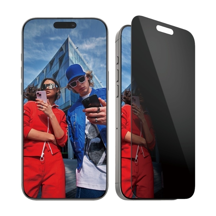 PanzerGlass iPhone 16 Pro Max skærmbeskytter Ultra-Wide Fit Privacy med applikator billede 1