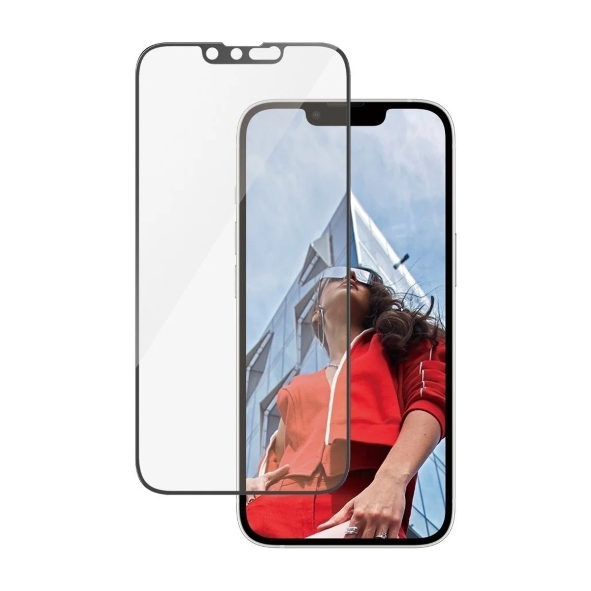 PanzerGlass Ceramic Screen Protector iPhone 17e | 16e | 14 | 13 Pro | 13 | Ultra-Wide Fit w. EasyAligner billede 2