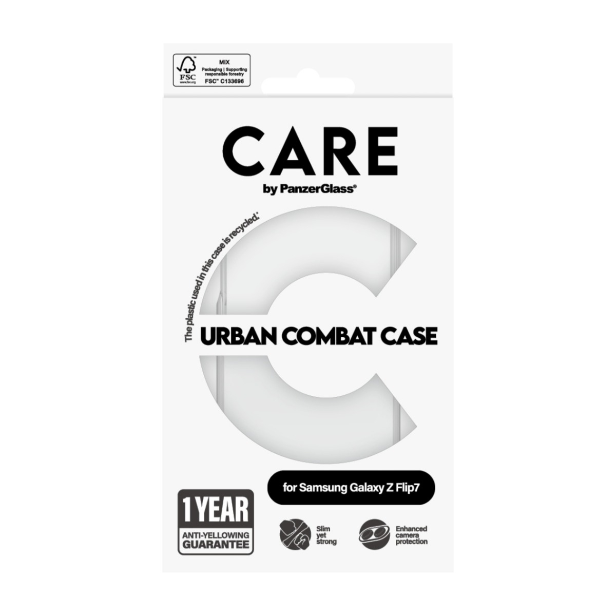 PanzerGlass Samsung Galaxy Z Flip7 Care Urban Cover billede 3
