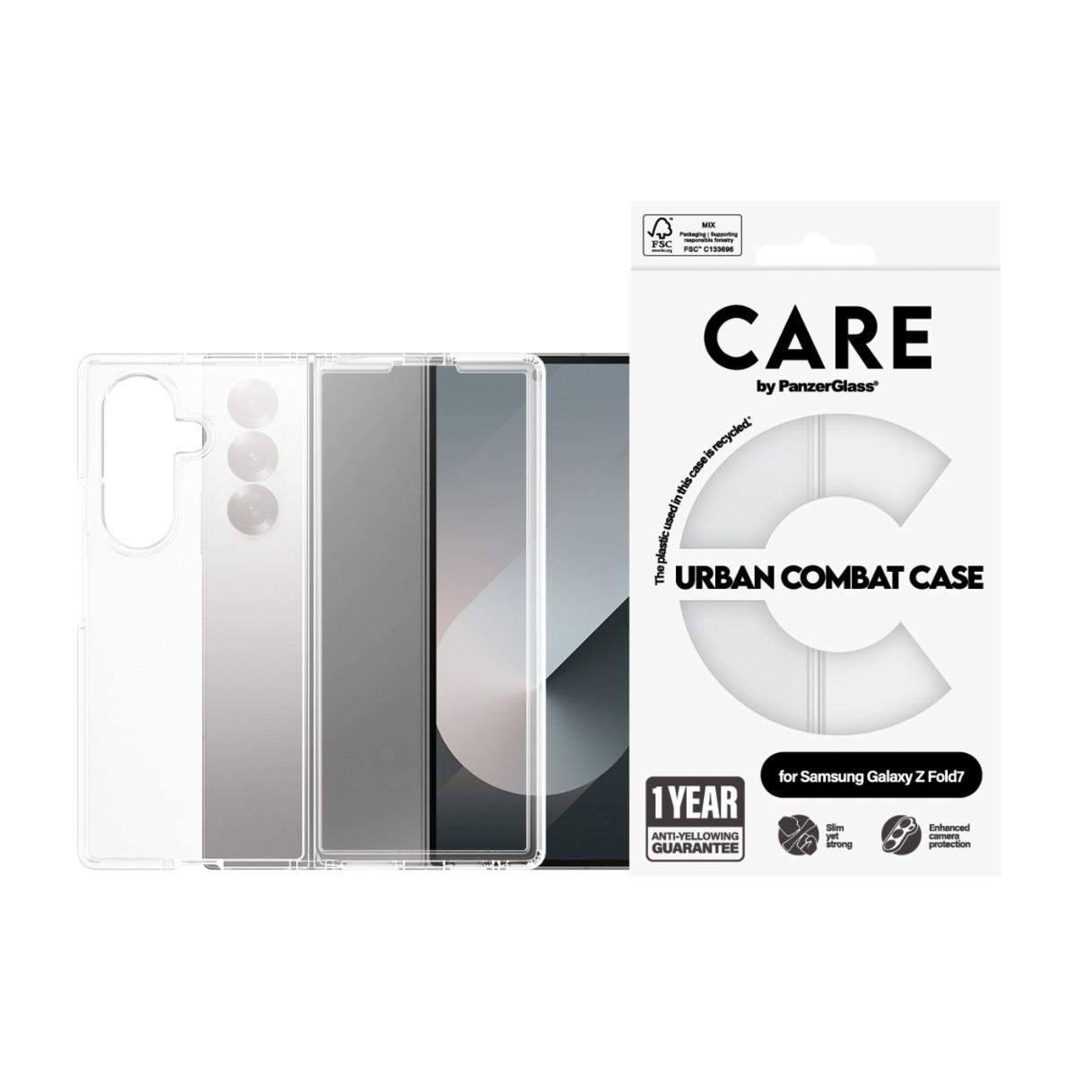 PanzerGlass Samsung Galaxy Z Fold7 Care Urban Cover billede 2