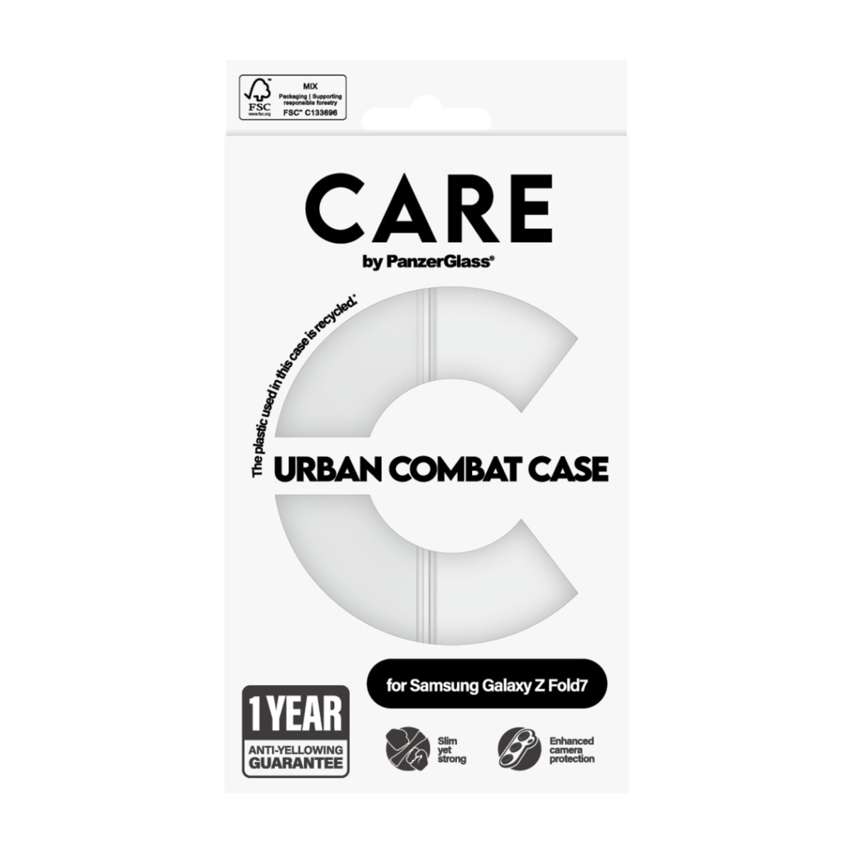 PanzerGlass Samsung Galaxy Z Fold7 Care Urban Cover billede 3