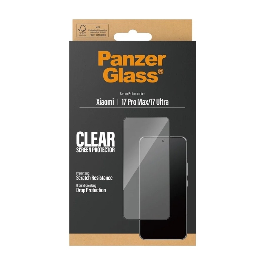 PanzerGlass Screen Protector Xiaomi 17 Ultra | 17 Pro Max | Ultra-Wide Fit billede 3