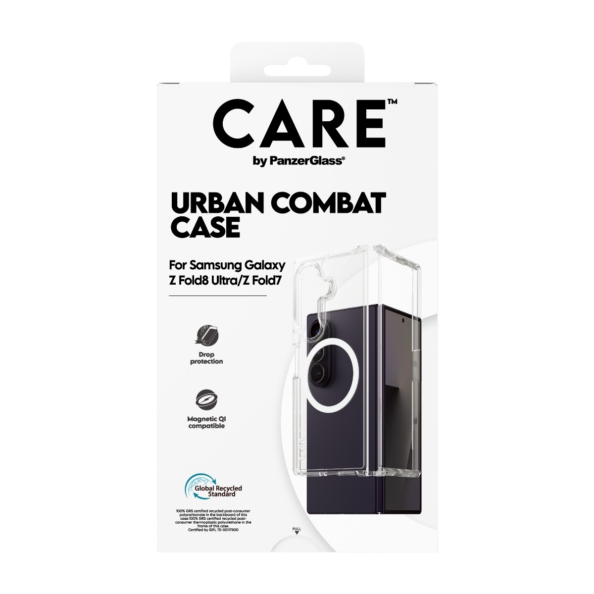 PanzerGlass Samsung Galaxy Z Fold8 Ultra / Z Fold7 Urban Combat Cover, klar billede 4