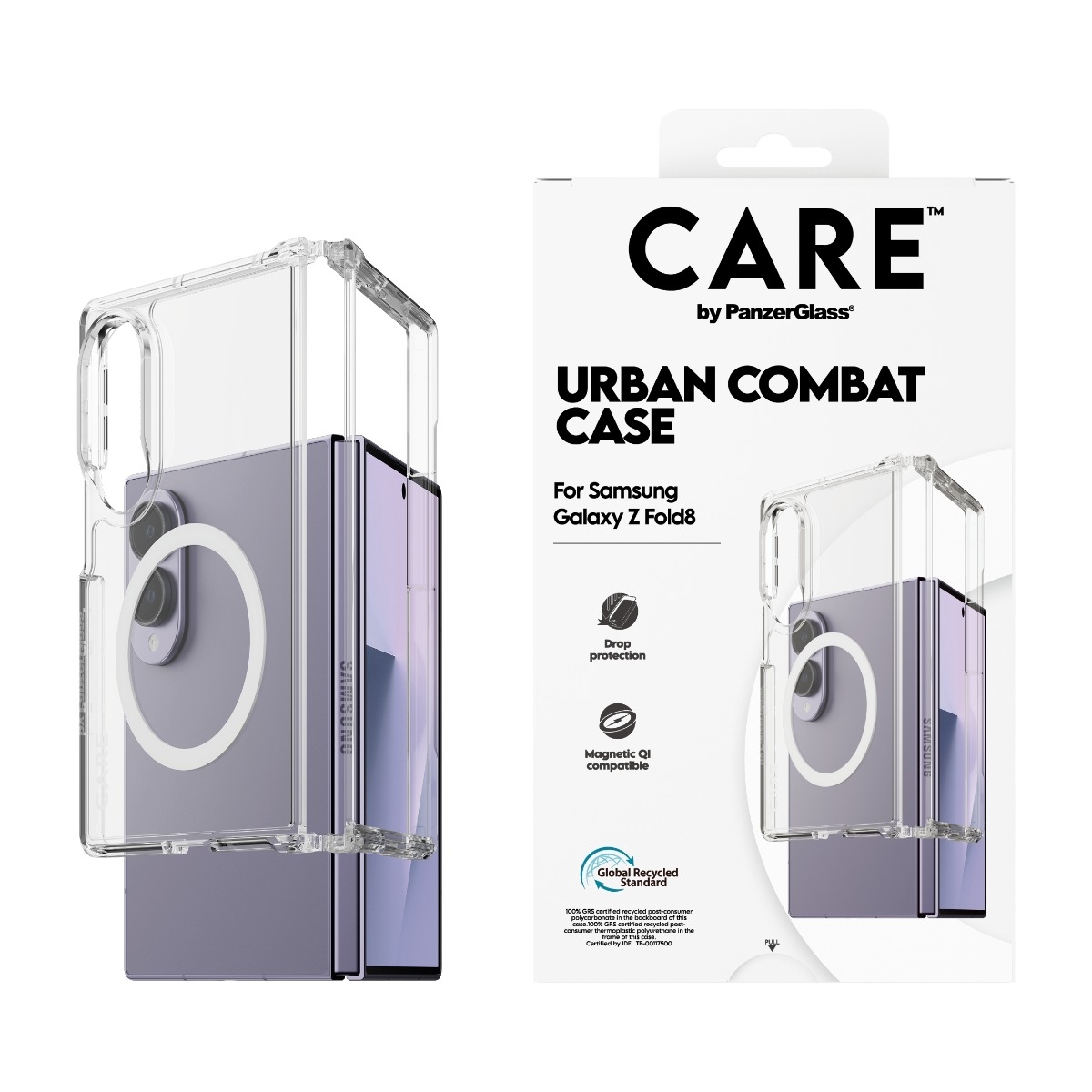 PG Care Samsung Galaxy Z Fold8 Urban cover, gennemsigtigt billede 2