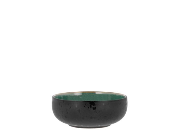 Bitz Poke/Ramenskål Ø18 cm. - Sort/Grøn stentøj