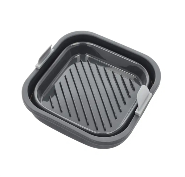Holm Firkantet silikoneform til Airfryer - 19x19 cm.
