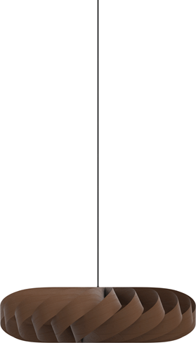 TR5 Brun Birk Ø80 Pendel billede 1