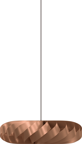 TR5 Aluminium Copper Ø80 Pendel - Tom Rossau billede 1