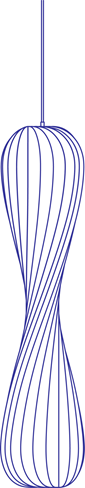 TR7 PC, Nonwoven White H112 Pendel - Tom Rossau billede 2