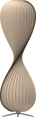 TR10 Birch Nature H138 Gulvlampe - Tom Rossau billede 1