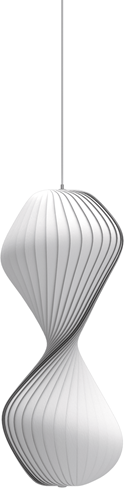 TR32 PC, Nonwoven White Pendel - Tom Rossau billede 1