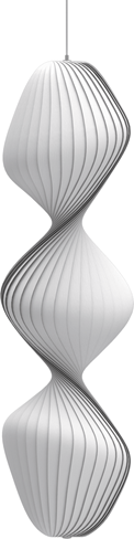 TR33 PC, Nonwoven White Pendel - Tom Rossau billede 1