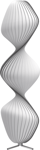 TR33 PC, Nonwoven White Gulvlampe - Tom Rossau billede 1