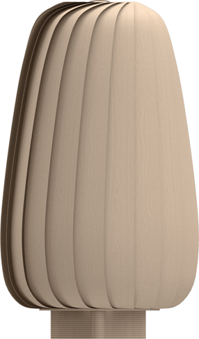 ST906 Birch Nature H47 Bordlampe - Tom Rossau billede 1