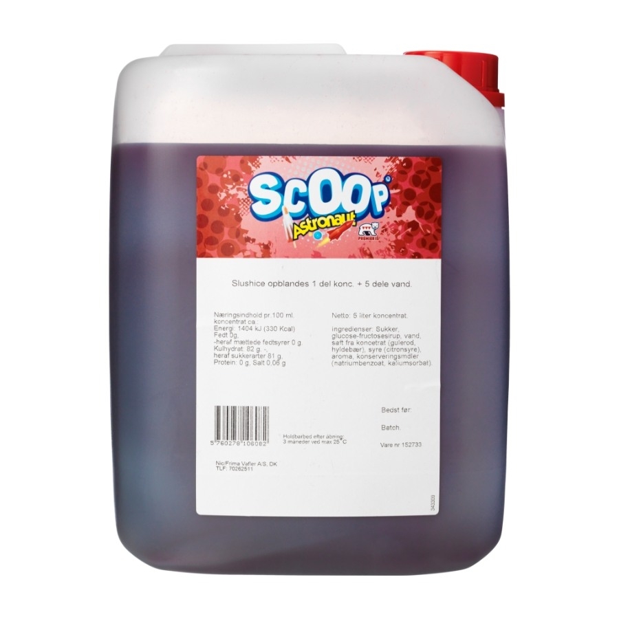 Scoop Astronaut slush koncentrat 5L billede 4