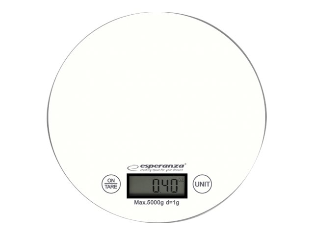 Esperanza Køkkenvægt MANGO - kitchen scales - white
