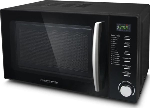 Esperanza COCINERO, Bordplade, Kombination mikroovn, 20 L, 1200 W, Indbygget skærm, LED billede 3